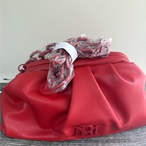 SUPER CRAZY SUNDAY SALE! 
 Badgley Mischka Red Shoulder Bag
